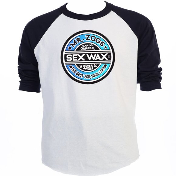 MR ZOGS SEX WAX COOL MENS BASEBALL TEE T-872 - Picture 1 of 1